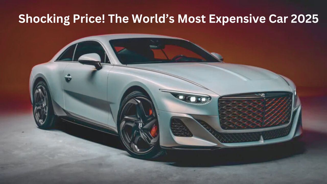 Shocking Price! The World’s Most Expensive Car 2025