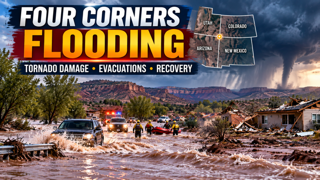Severe Flooding and Tornado Damage Across the Four Corners Region