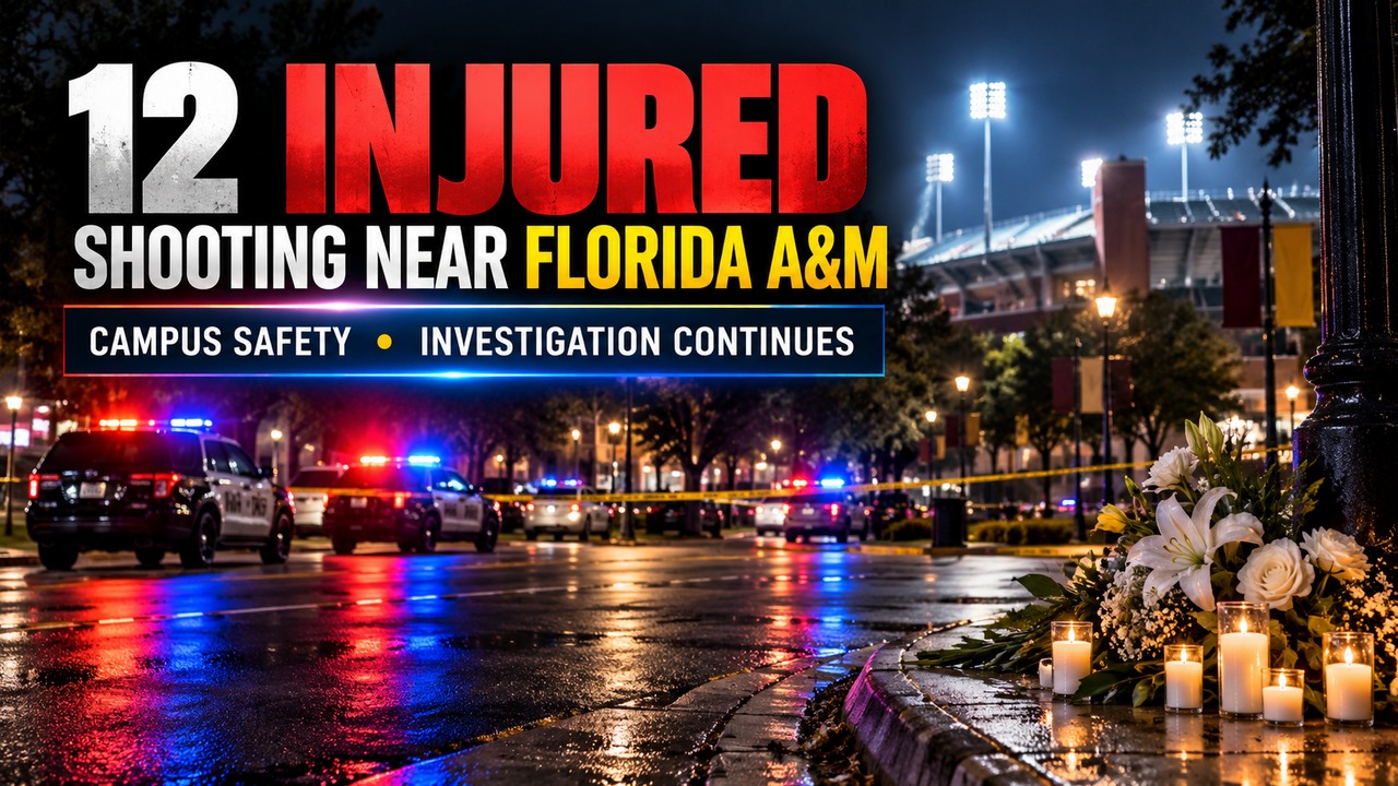 Twelve Injured in Shooting Near Florida University