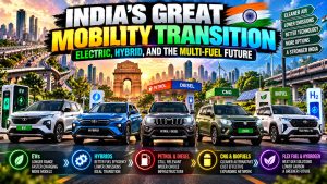 India's Great Mobility Transition: Electric, Hybrid, and the Multi-Fuel Future